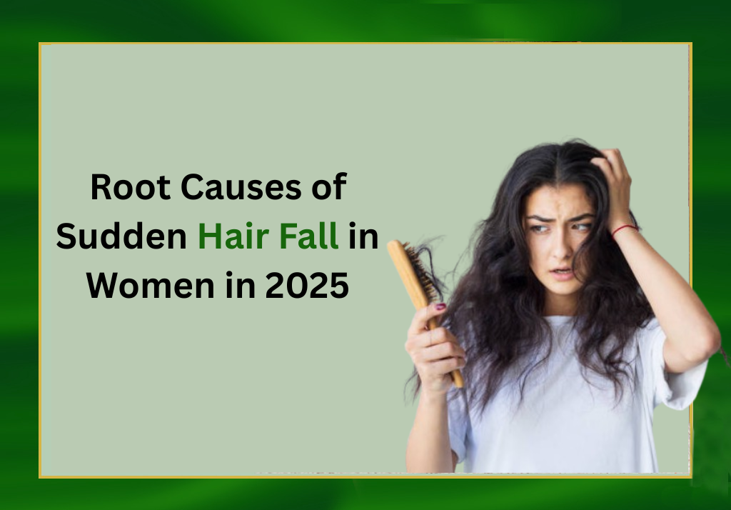 Root Causes of Sudden Hair Fall in Women in 2025